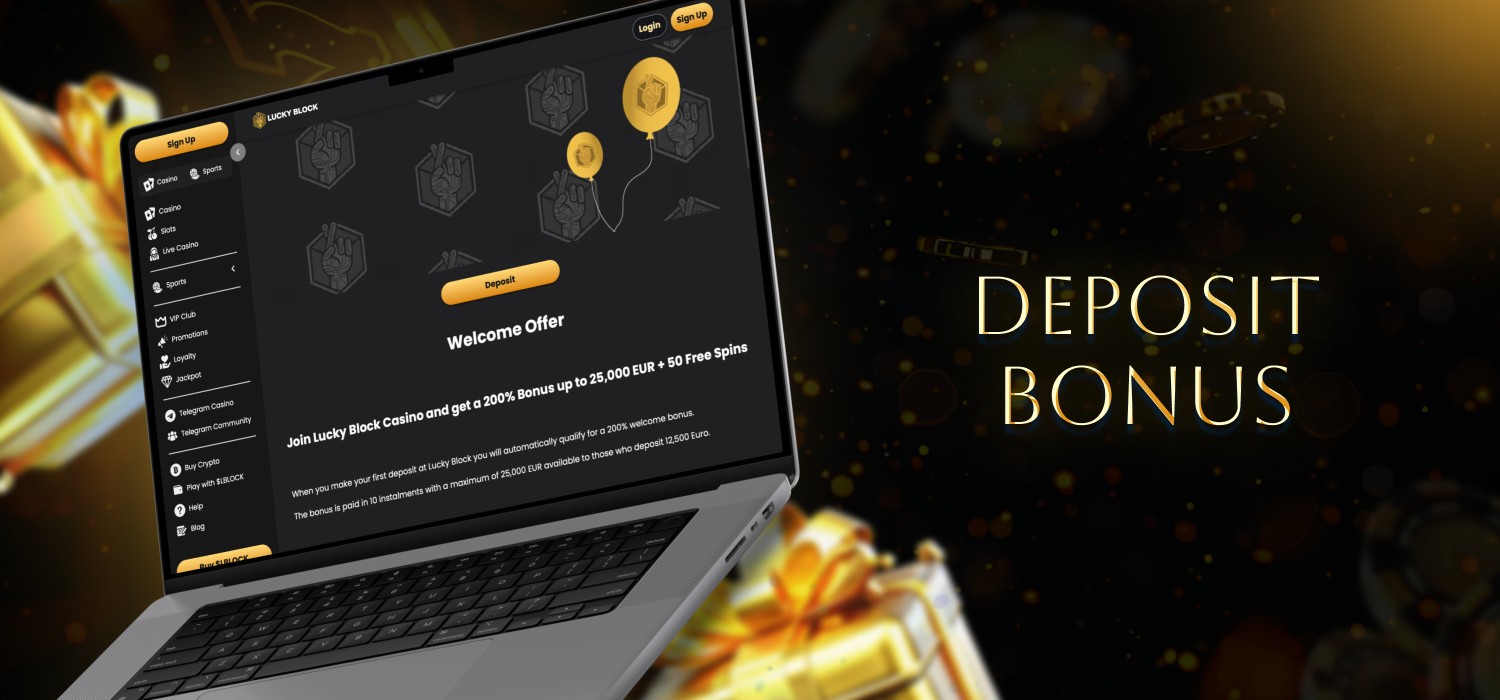 bonus for deposit in casino